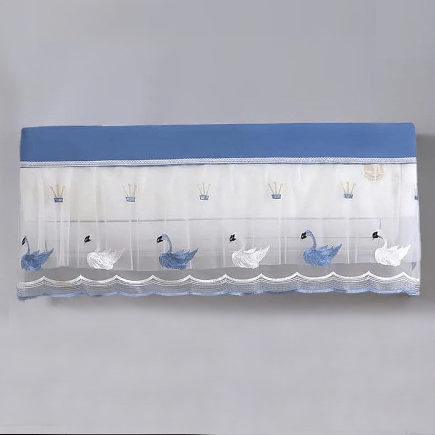 Ac Cover Air Conditioning Dust Cover Folding Designer (Approx 1 Ton 1 Pc Ac Curtain Mix Design)