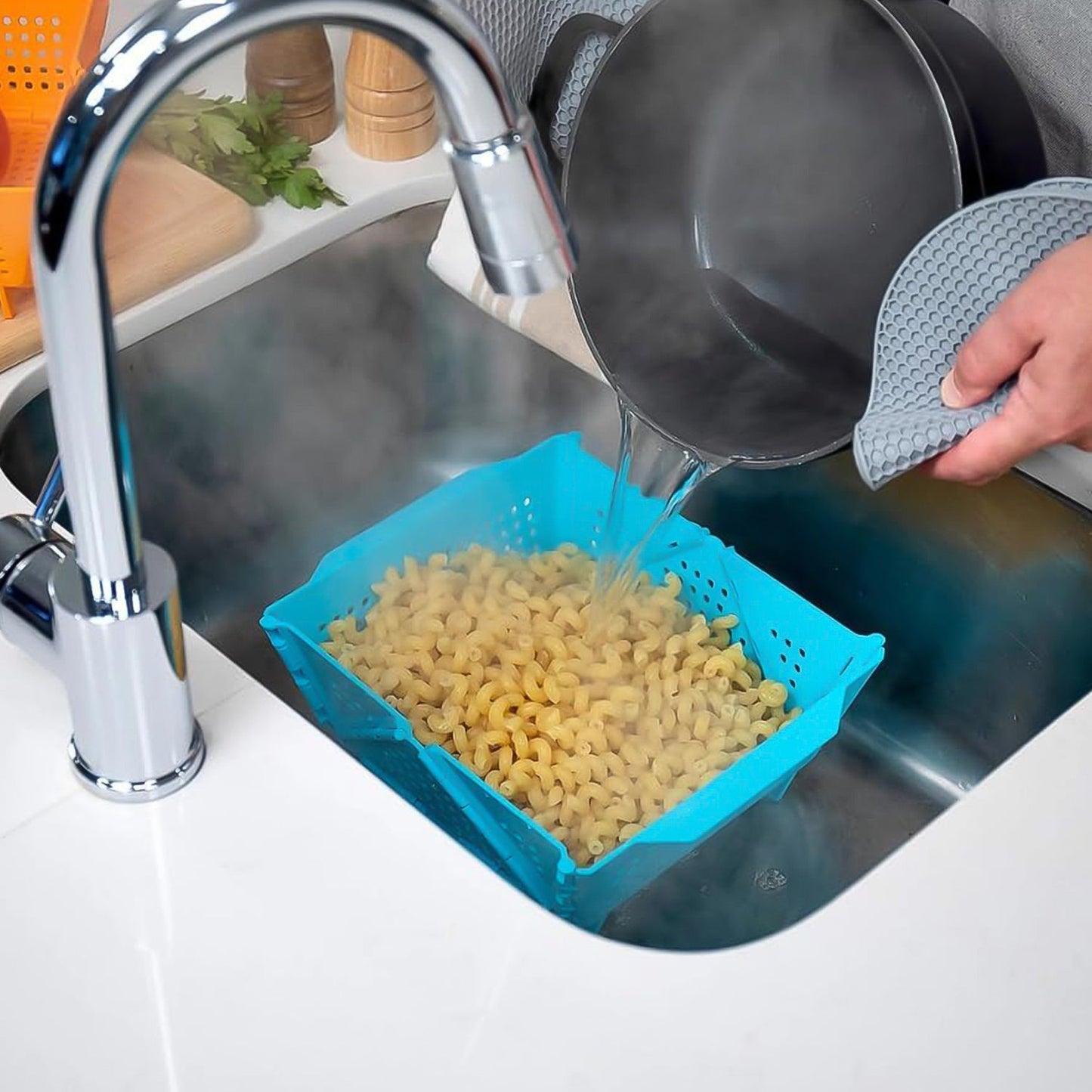 Storage Basket Box With Holes Ventilated Design (2320 Cm 1 Pc)