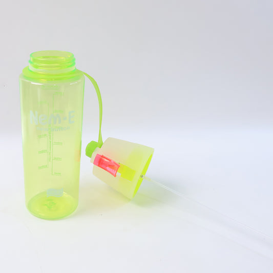 Plastic Dual Function Sports Water Bottle With Built-in Mist Spray And Leakproof Cap (600ml 1 Pc)