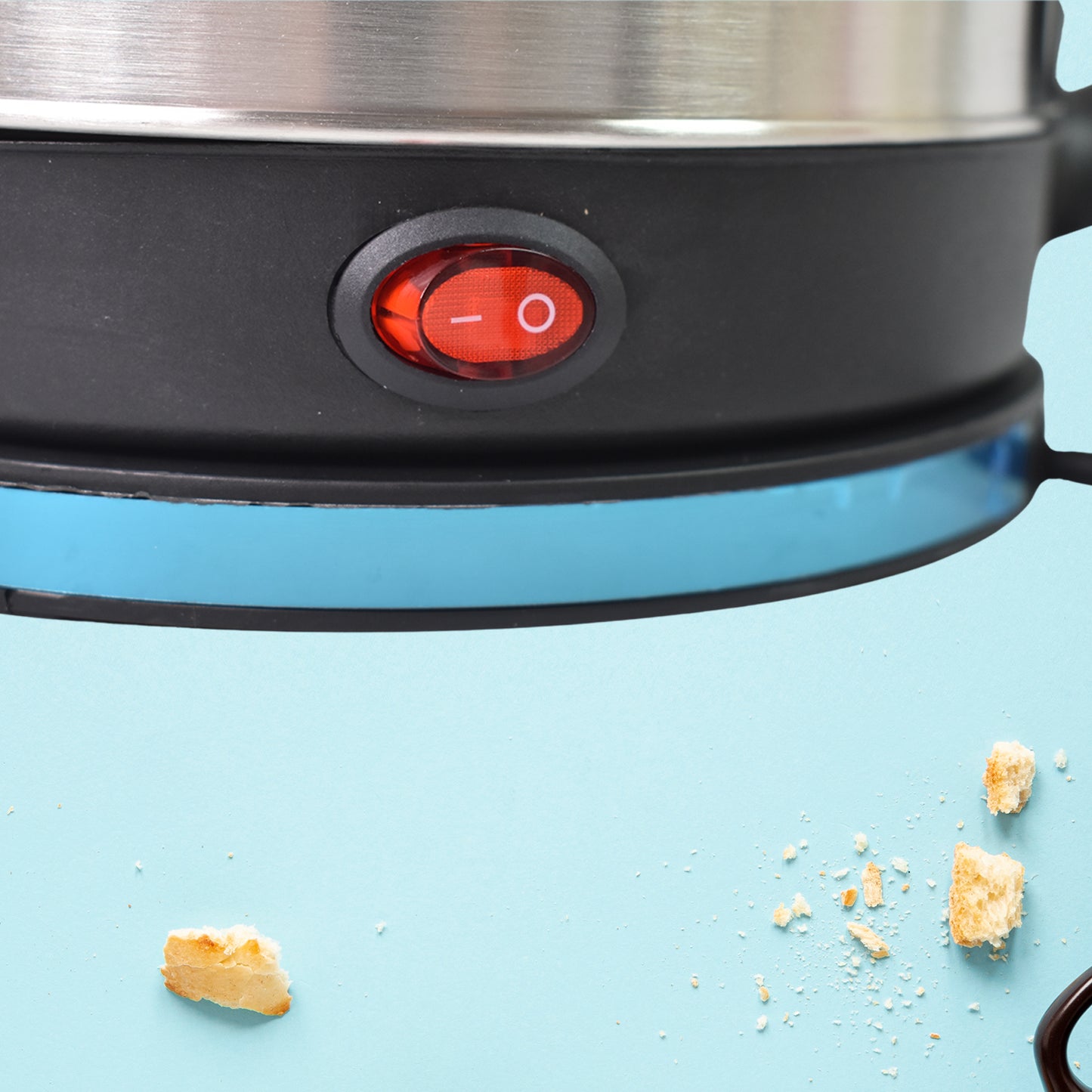 Soup Pot With Lid Stainless Steel Multi Cooker Kettle (800w 2.5 Ltr.)