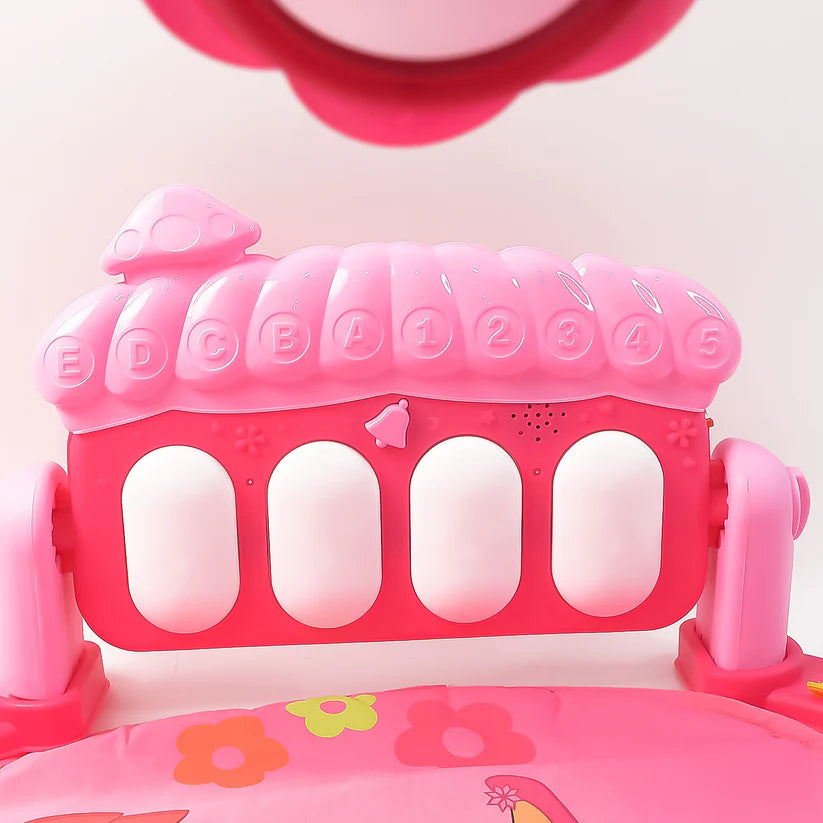 2in1 Baby Kick And Play Piano Gym Mat Fitness Rack (1 Set)