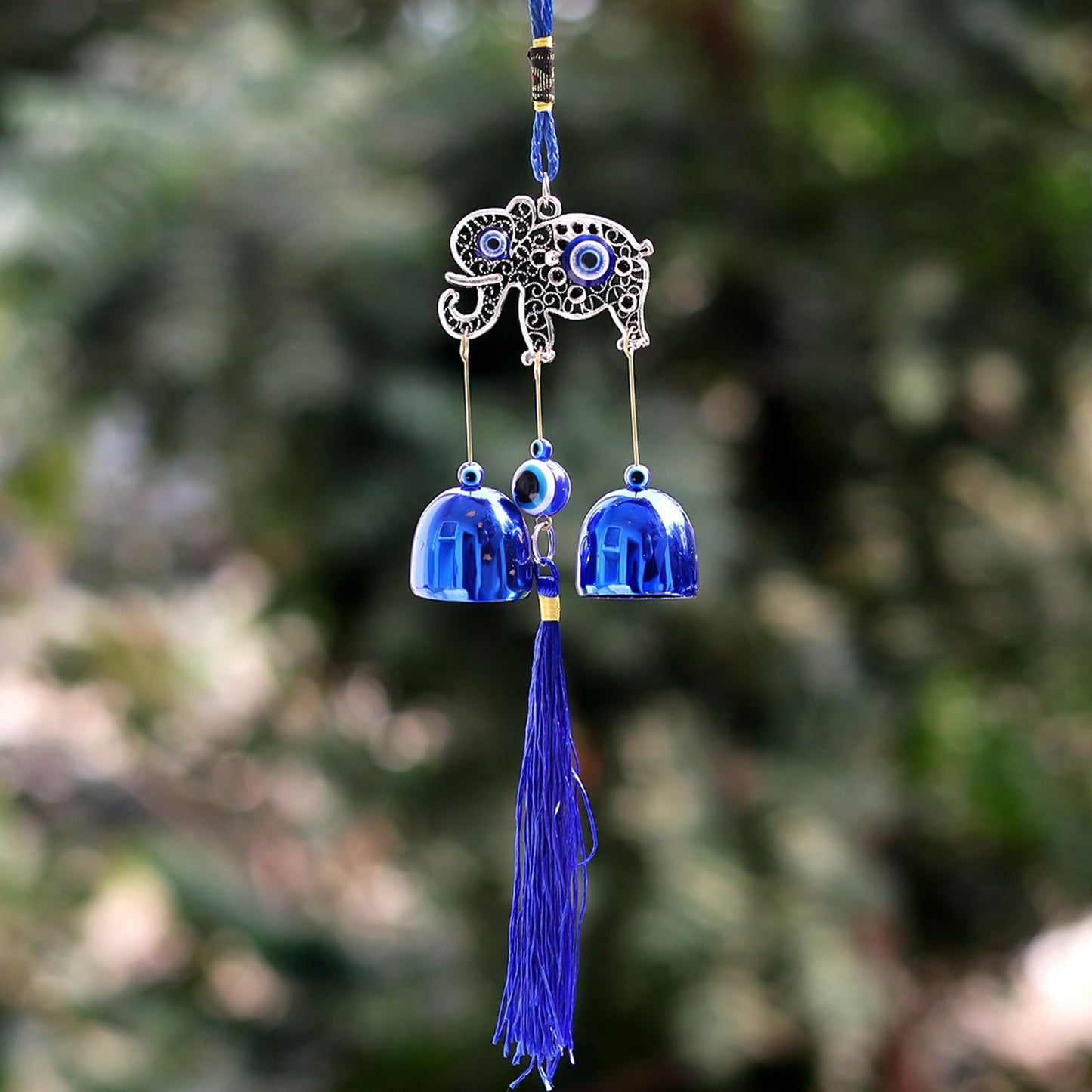 Metal Evil Eye Wind Chime Bells (Mix Design  1 Pc)