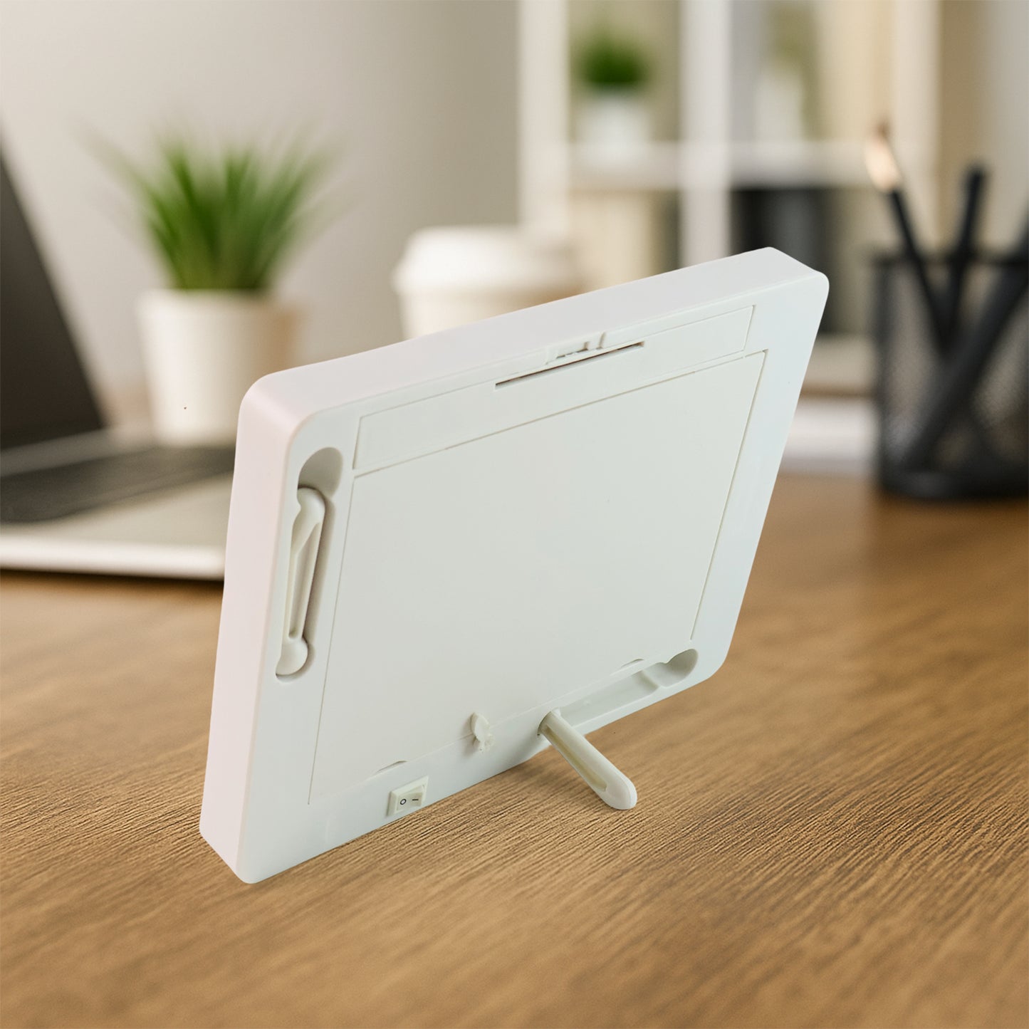 Multifunctional Led Magic Mirror With Hidden Photo Frame (1 Pc)