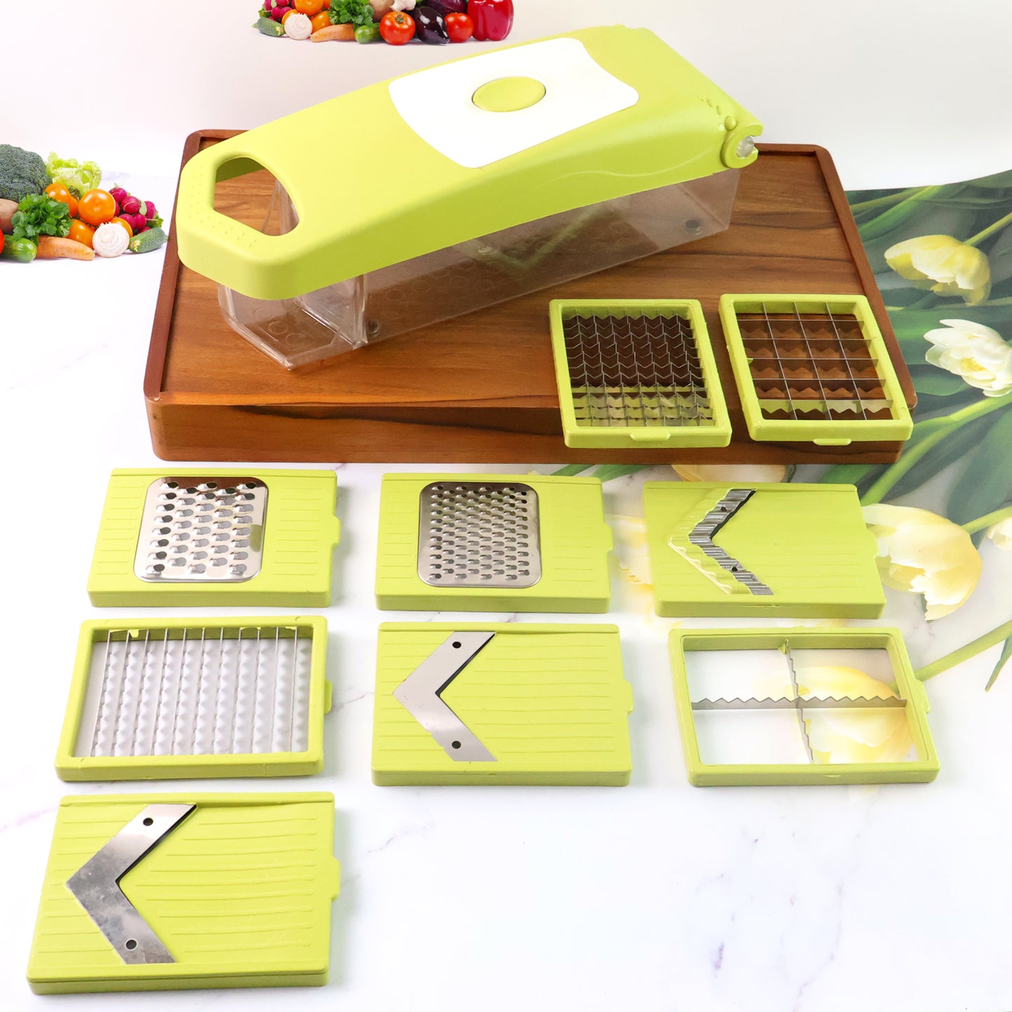 Premium 9-in-1 Multi-functional Vegetable Cutter