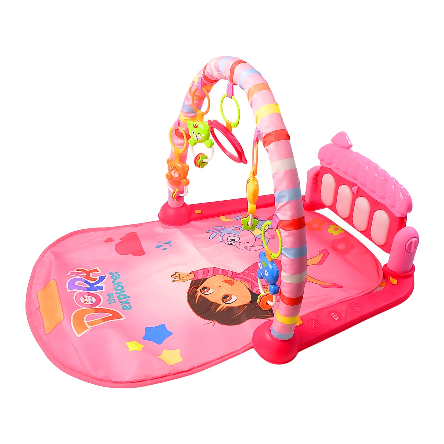 2in1 Baby Kick And Play Piano Gym Mat  Fitness Rack (1 Set)