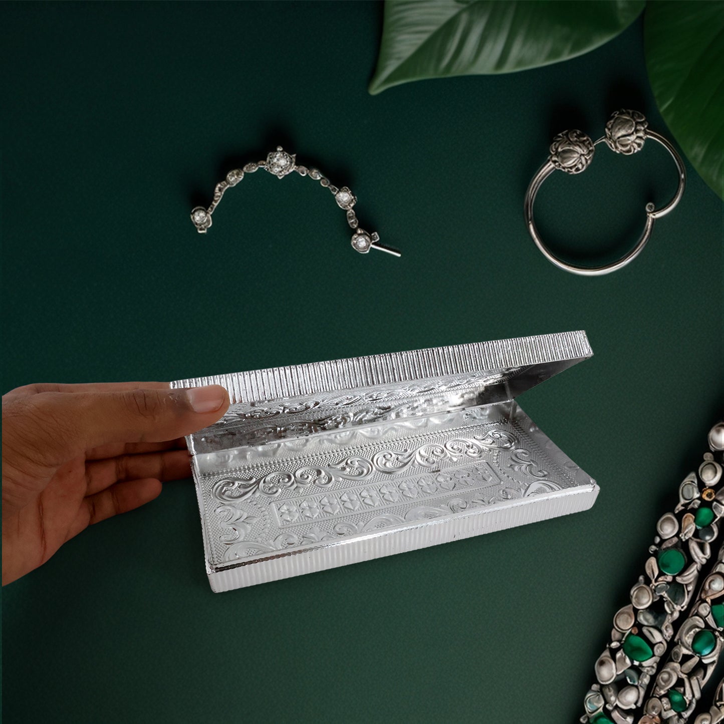 Multipurpose Rectangular Shaped Decorative Designer Gifting Cash Box  (1 Pc  209 Cm)